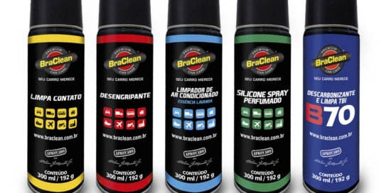 Linha Aerosol BraClean